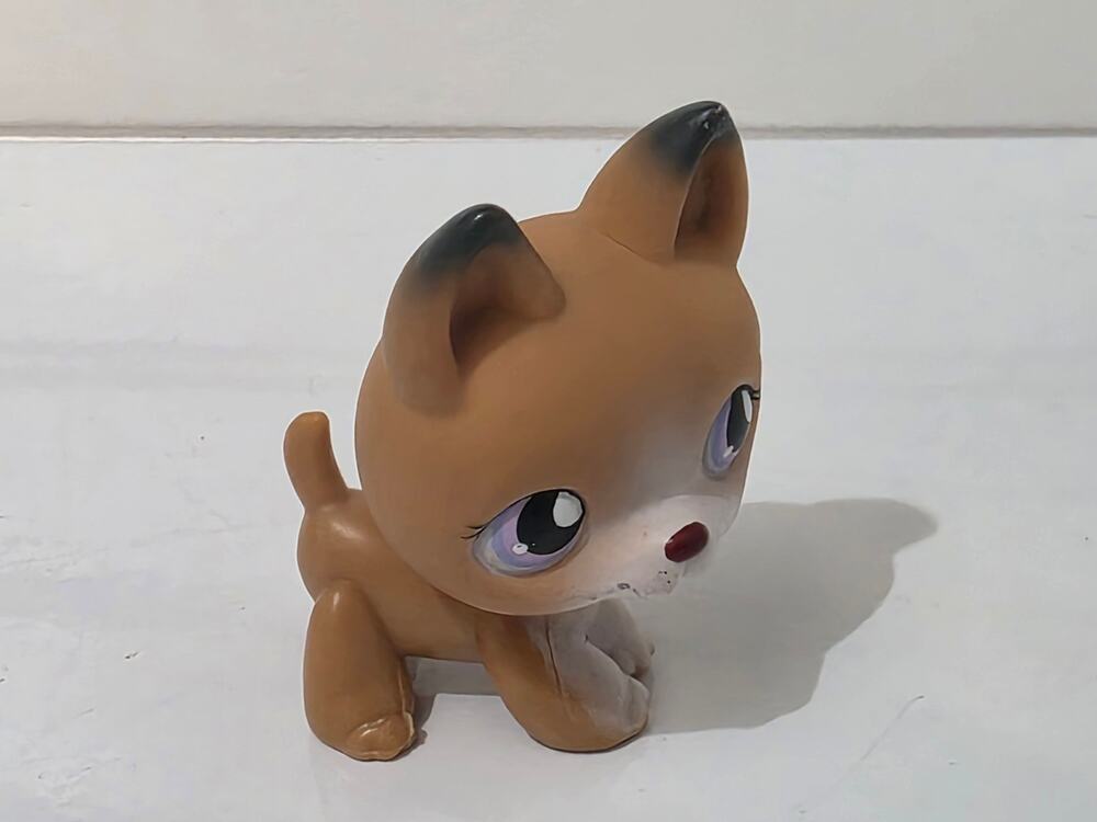 Hasbro Littlest Pet Shop #112 German Shepherd 2006